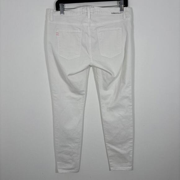 Current Elliot x Hatch Denim Jean 26 White Skinny Stiletto Sugar Maternity - Picture 5 of 9